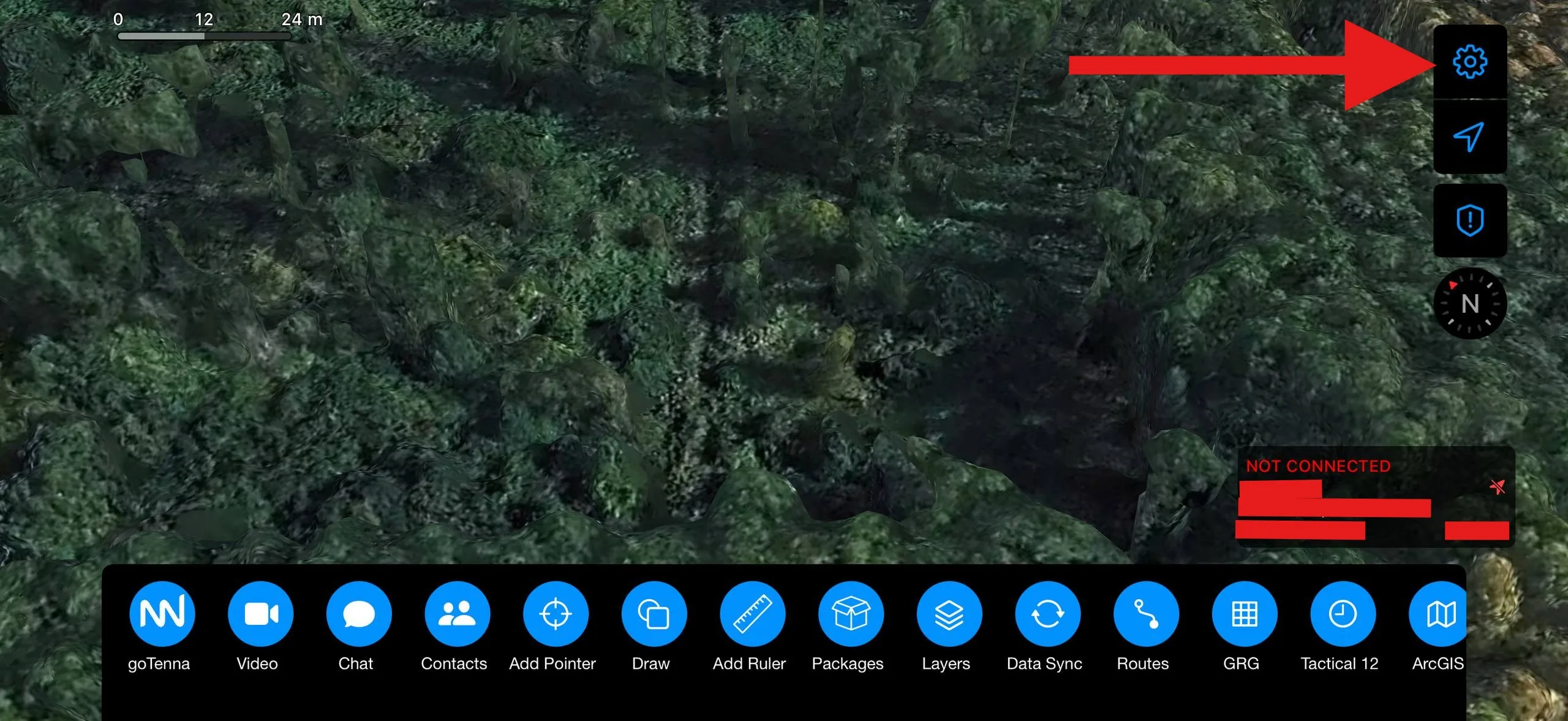 Step 1: Settings gear